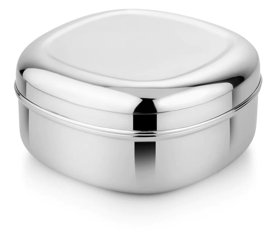 Ahimsa The Square Stainless Steel Food Container - Classic