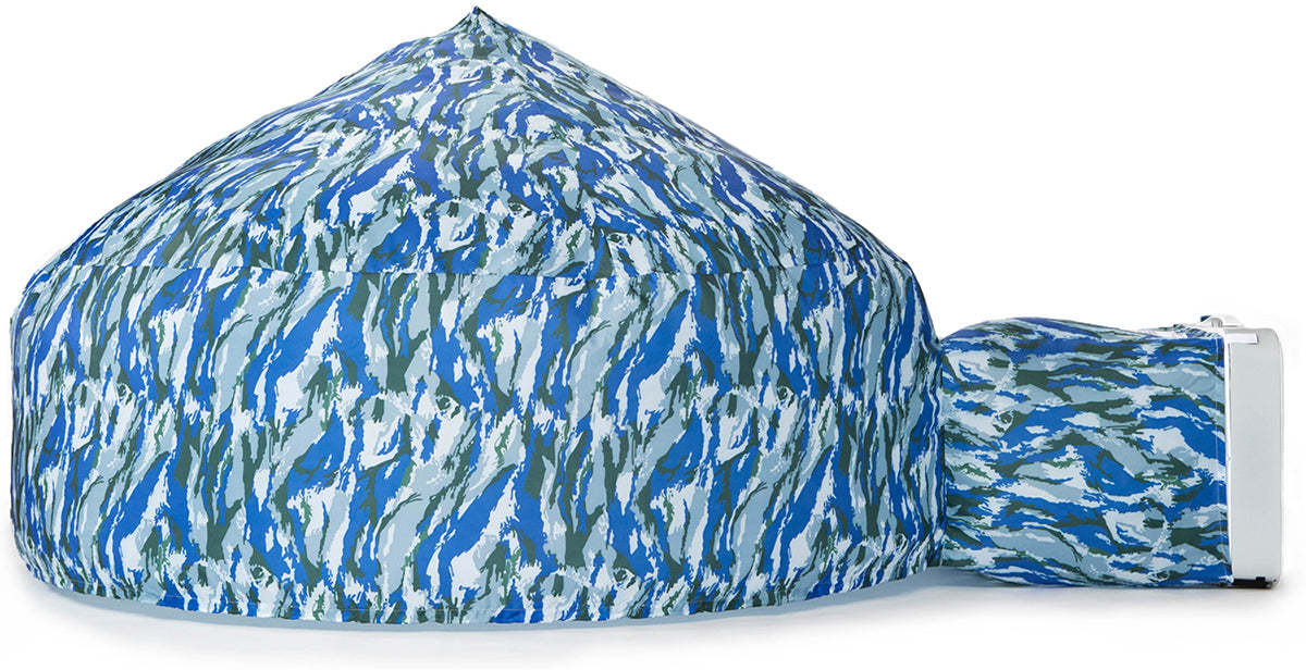 Airfort Inflatable Fort for Kids - Ocean Camo