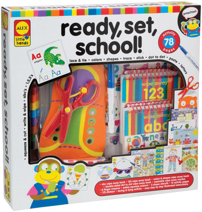 ALEX Toys Little Hands Ready, Set, School