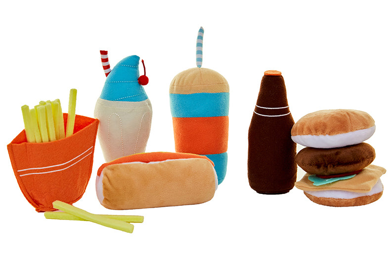 Wonder & Wise Big Burger Play Food Set