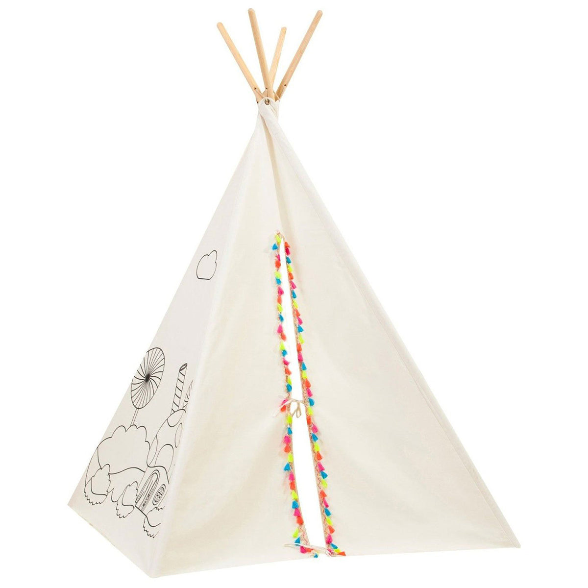 Wonder & Wise Painting Play Tent