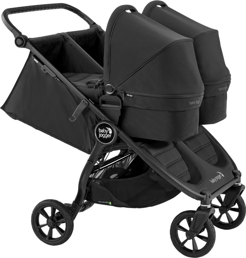 Baby Jogger City Mini GT2 Side by Side Double Stroller - Jet