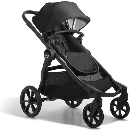 Baby Jogger City Select 2 Single-to-Double Stroller - Eco Collection - Lunar Black