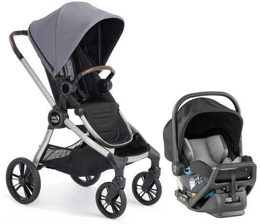 Baby Jogger City Sights + City GO 2 Travel System Bundle - Dark Slate / Slate