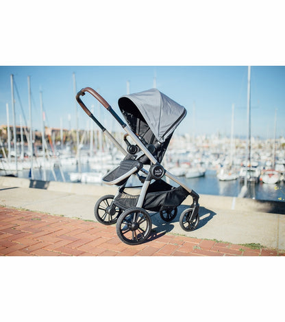 Baby Jogger City Sights + City GO 2 Travel System Bundle - Dark Slate / Slate