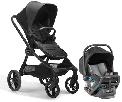 Baby Jogger City Sights + City GO 2 Travel System Bundle - Rich Black / Slate