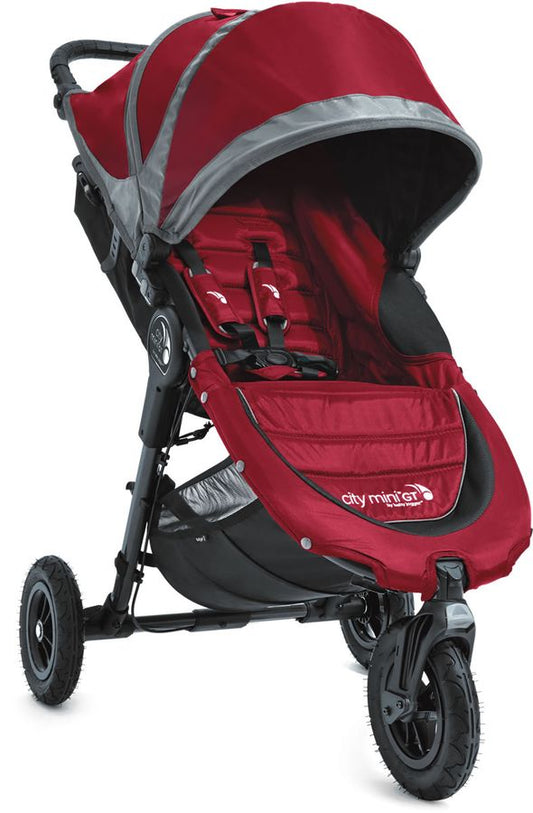 Baby Jogger OPEN BOX City Mini GT Single 2016/2017 Stroller - Crimson / Gray