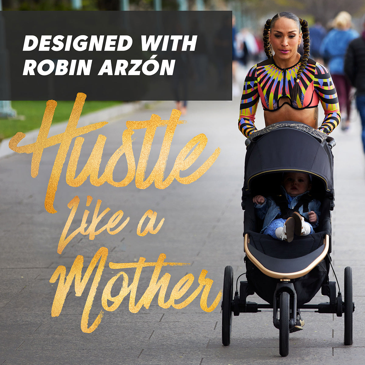 Baby Jogger x Robin Arzón Summit X3 Jogging Stroller - City Royalty