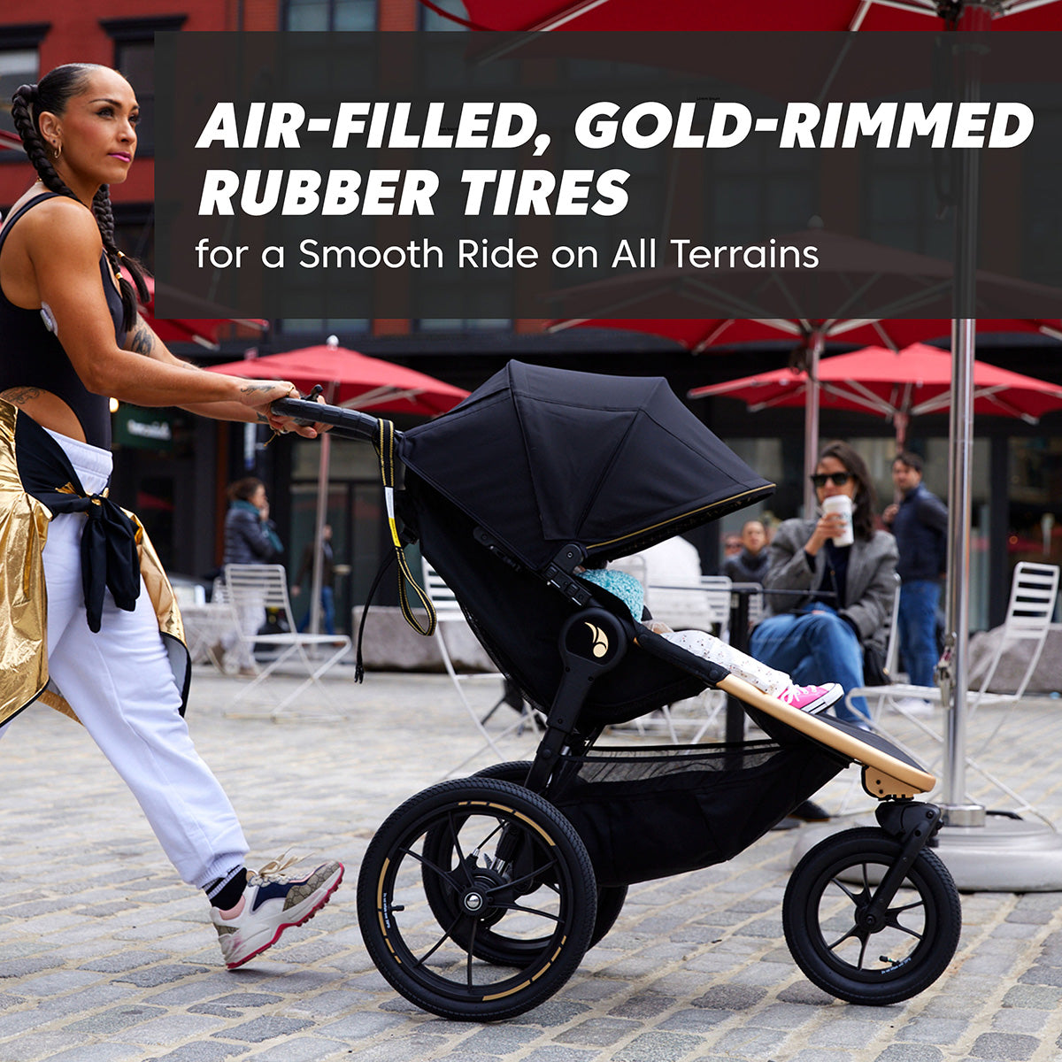 Baby Jogger x Robin Arzón Summit X3 Jogging Stroller - City Royalty