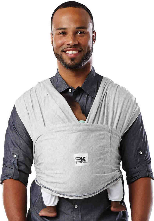 Baby K'tan Baby Carrier in Heather Gray - Extra Small