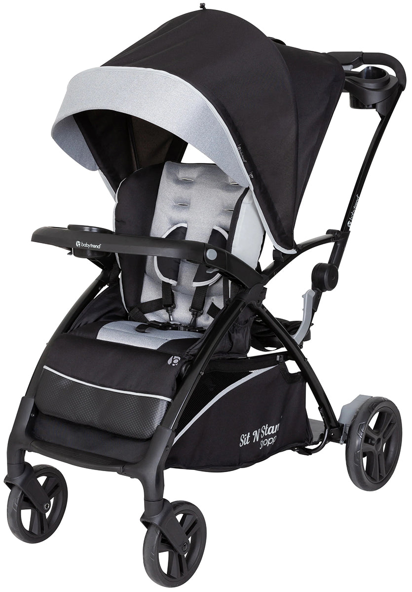 Baby Trend Sit N Stand 5-in-1 Shopper Double Stroller - Moondust