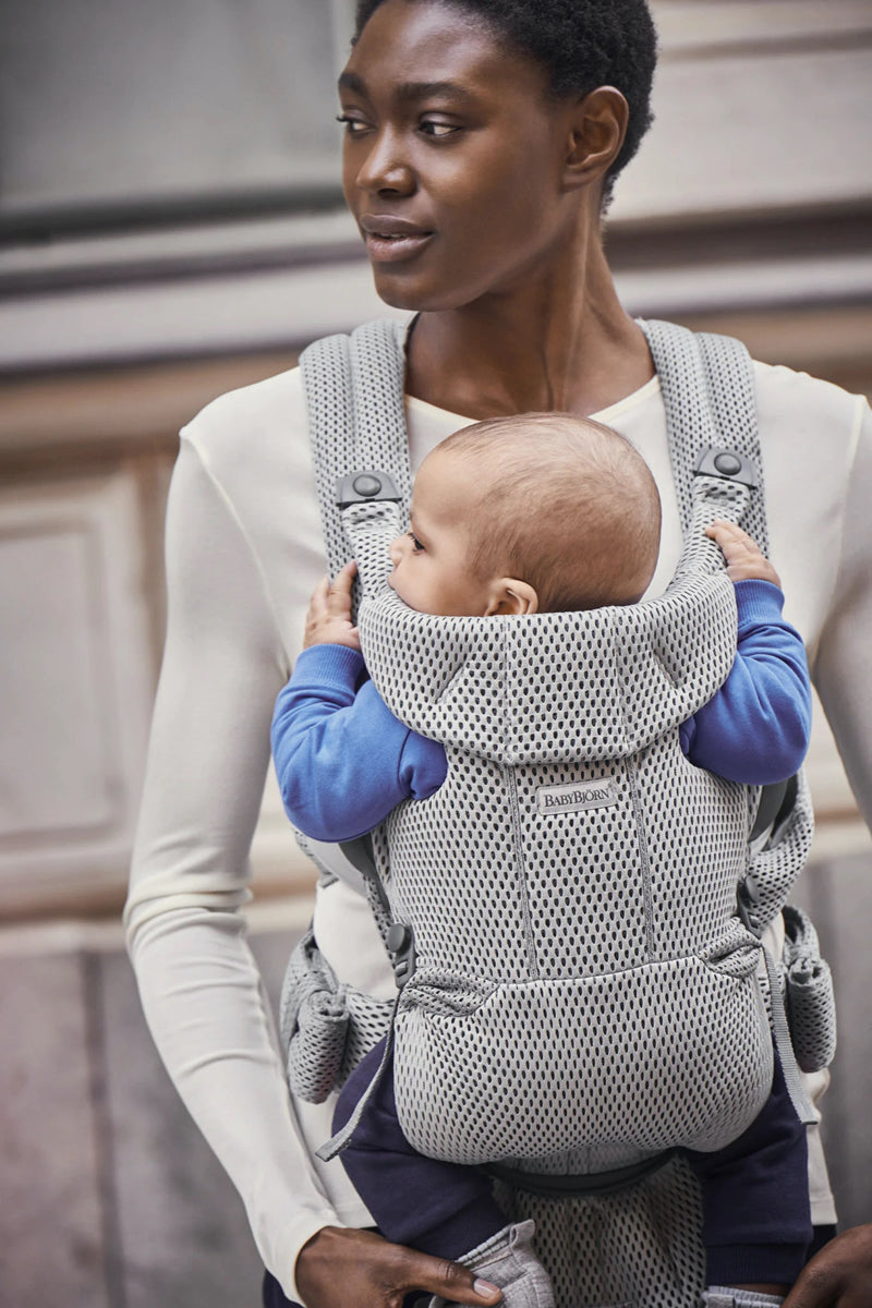 BabyBjörn Baby Carrier Free 3D Mesh, Gray