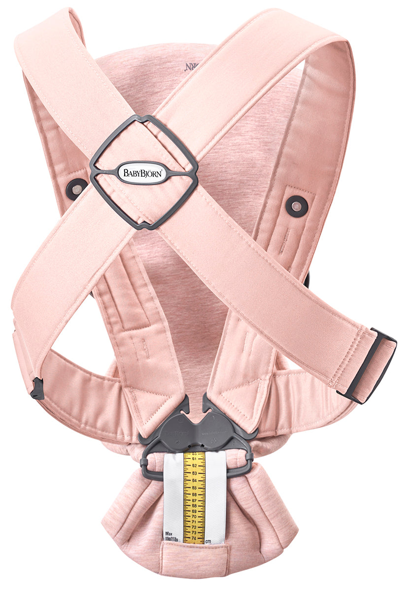 BabyBjörn Baby Carrier Mini 3D Jersey, Light Pink