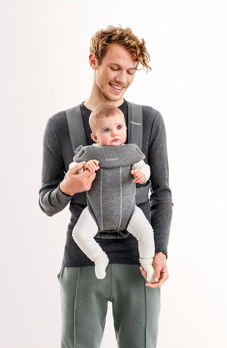 BabyBjörn Baby Carrier Mini 3D Jersey, Light Pink