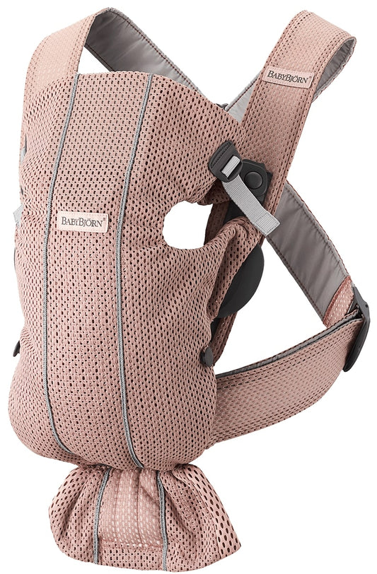 BabyBjörn Baby Carrier Mini 3D Mesh, Dusty Pink