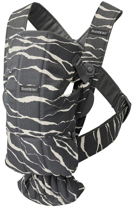 BabyBjorn Baby Carrier Mini, Cotton - Anthracite / Landscape