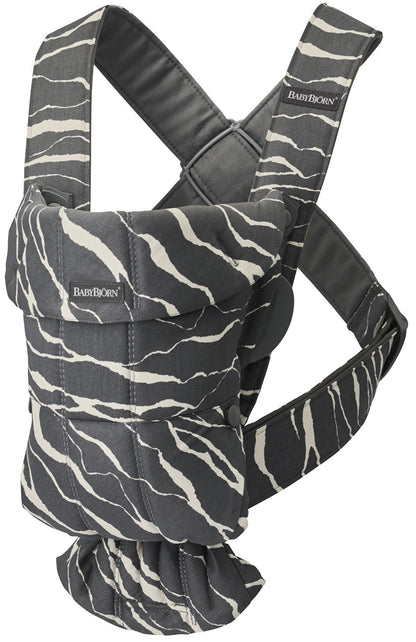 BabyBjorn Baby Carrier Mini, Cotton - Anthracite / Landscape