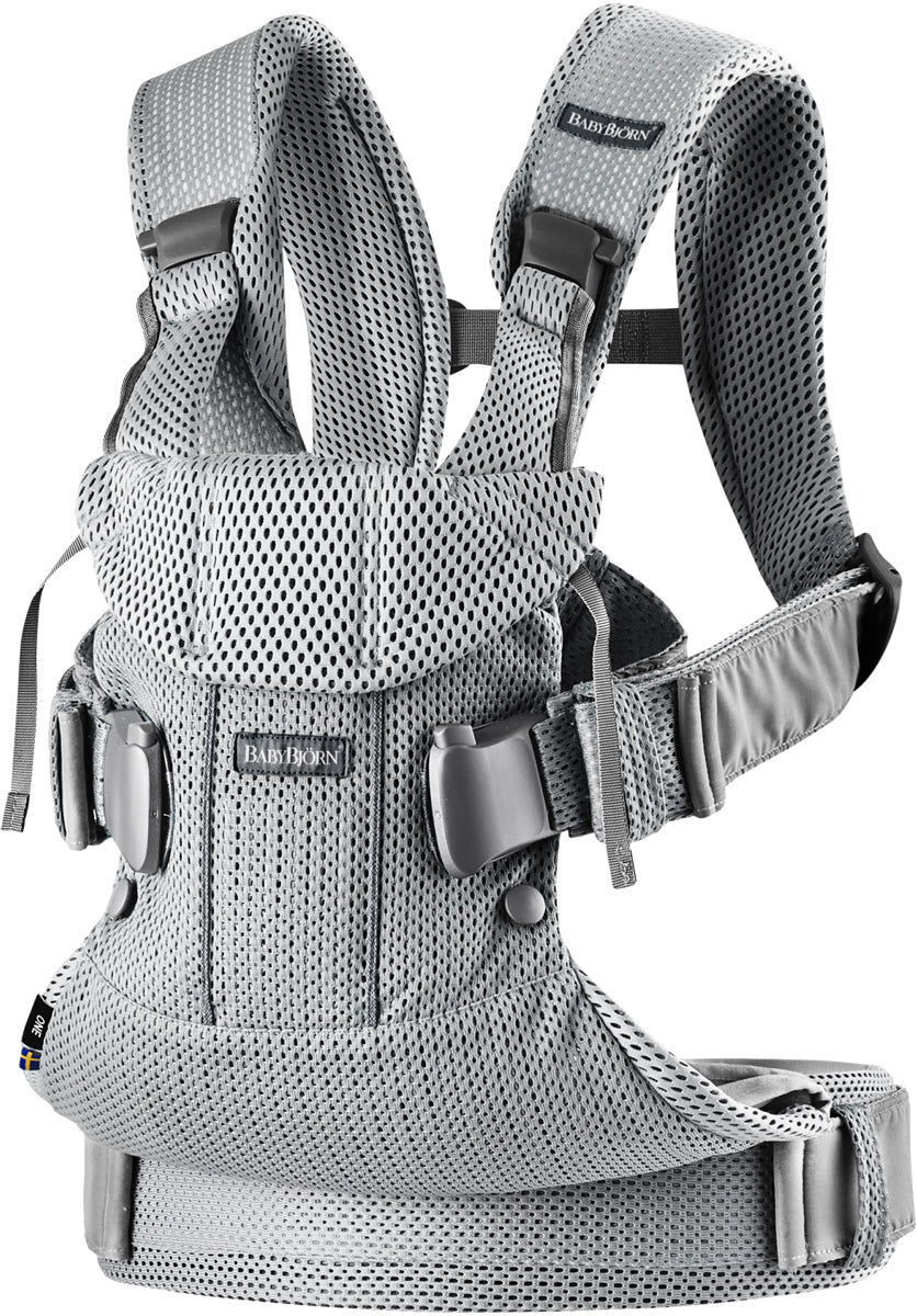 BabyBjörn Baby Carrier One Air 3D Mesh, Silver