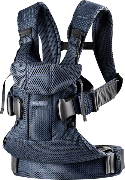 BabyBjörn Baby Carrier One Air 3D Mesh, Navy Blue