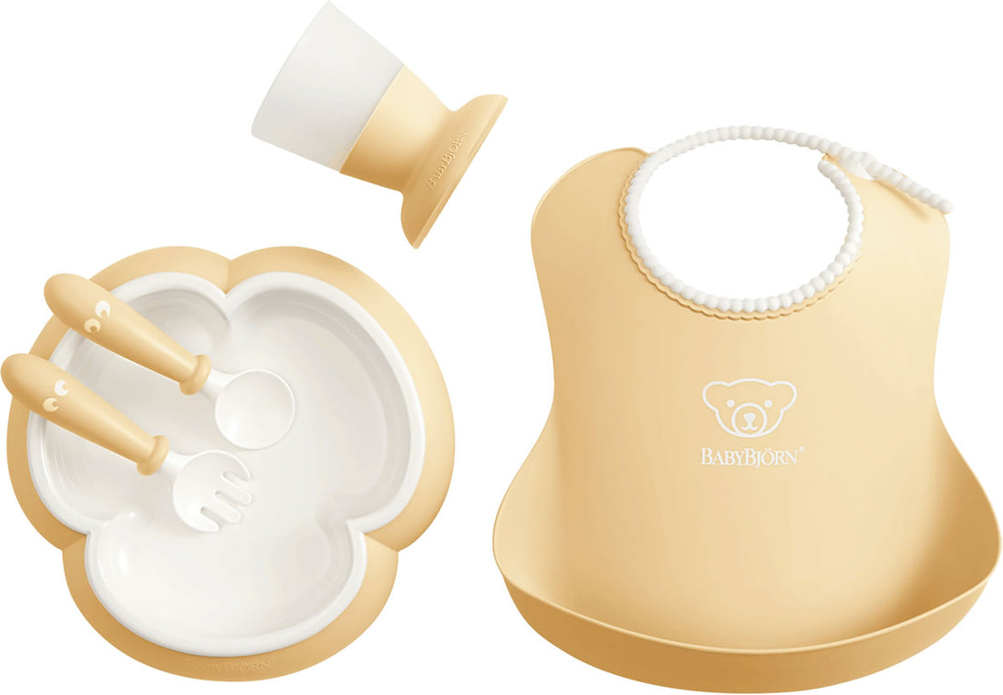 BabyBjorn Baby Dinner Set - Powder Yellow