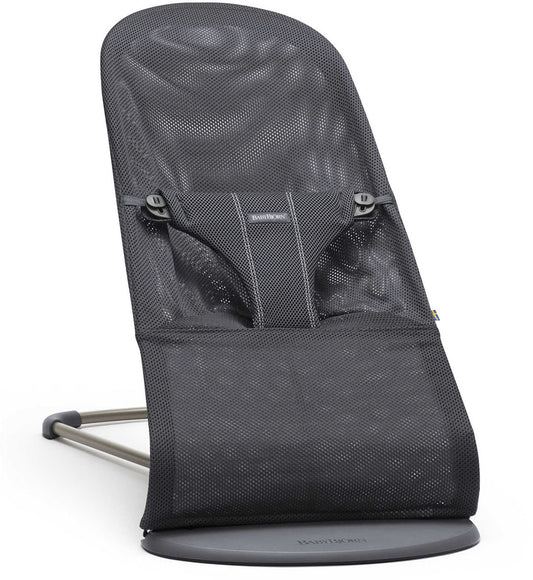 BabyBjörn Bouncer Bliss, Dark Gray Frame Mesh Anthracite