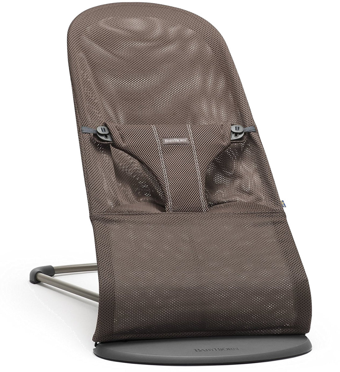 BabyBjörn Bouncer Bliss, Dark Gray Frame Mesh Cocoa