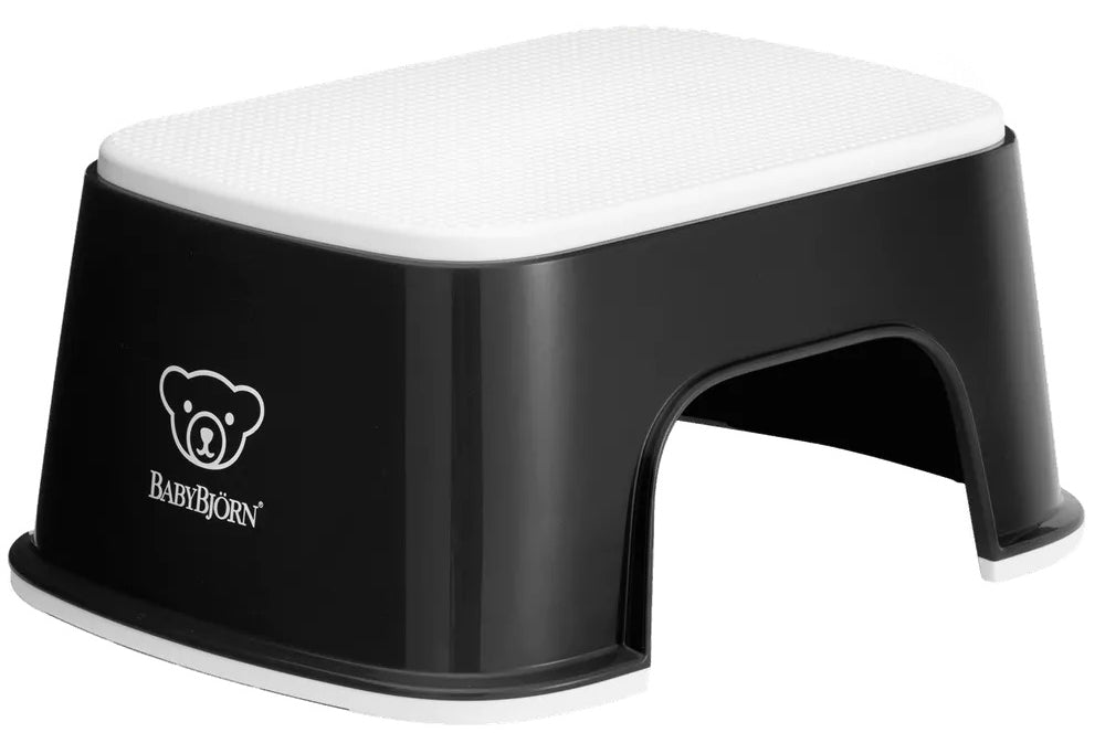 BabyBjorn Step Stool - Black / White