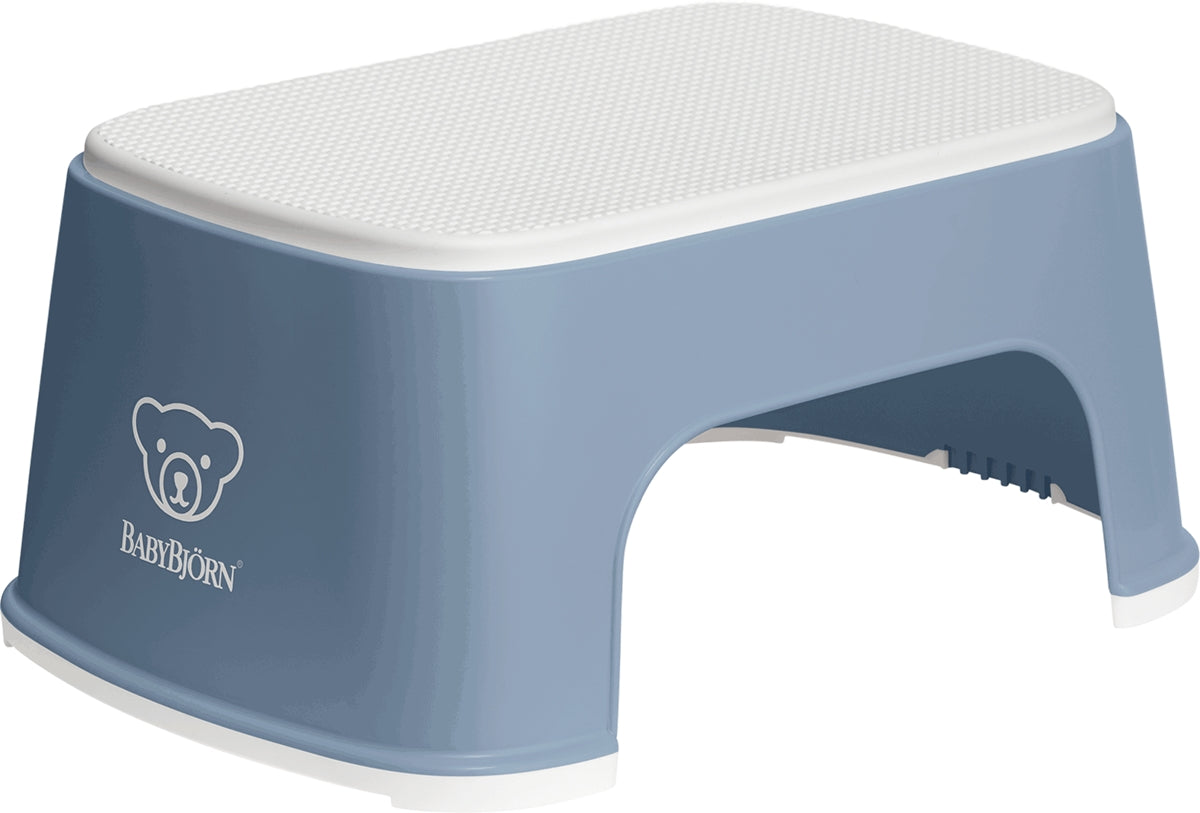 BabyBjorn Step Stool - Deep Blue/White