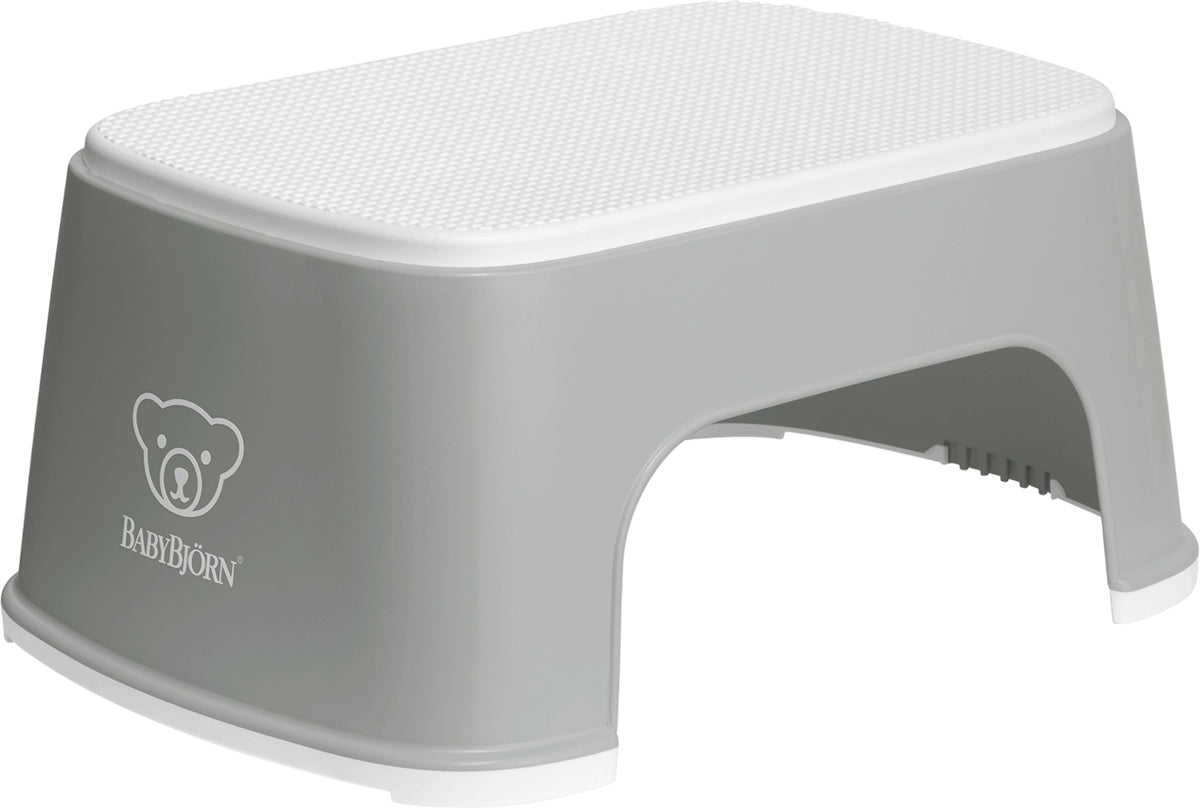 BabyBjorn Step Stool - Grey/White