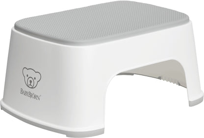 BabyBjorn Step Stool - White/Grey