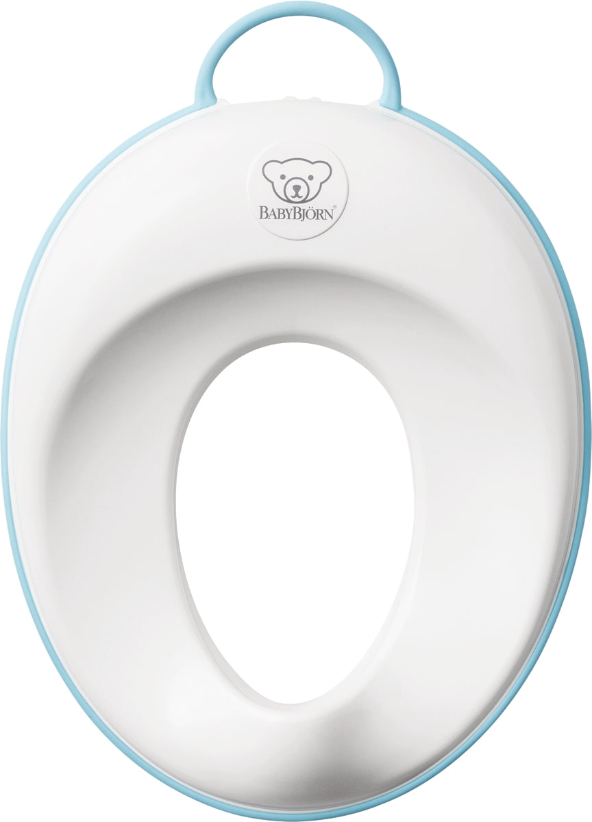 BabyBjorn Toilet Training Seat - White/Turquoise