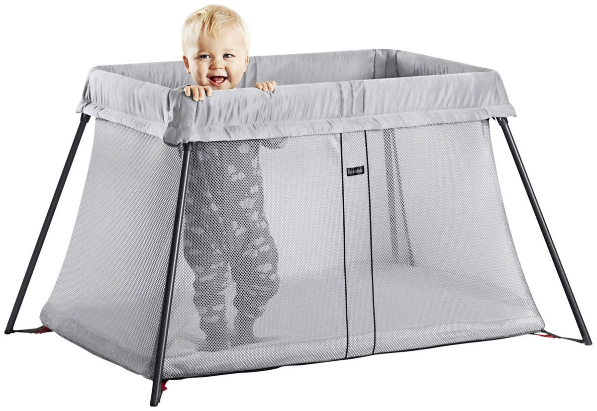 BabyBjorn Travel Crib Light - Silver