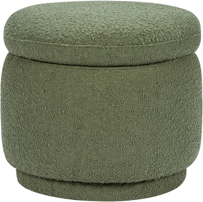 Babyletto Enoki Storage Ottoman - Olive Boucle