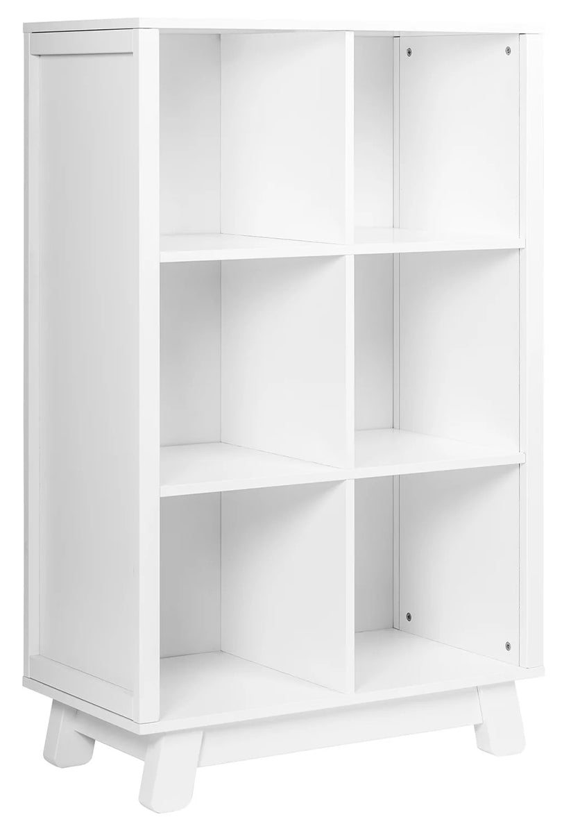 Babyletto Hudson Cubby Bookcase - White