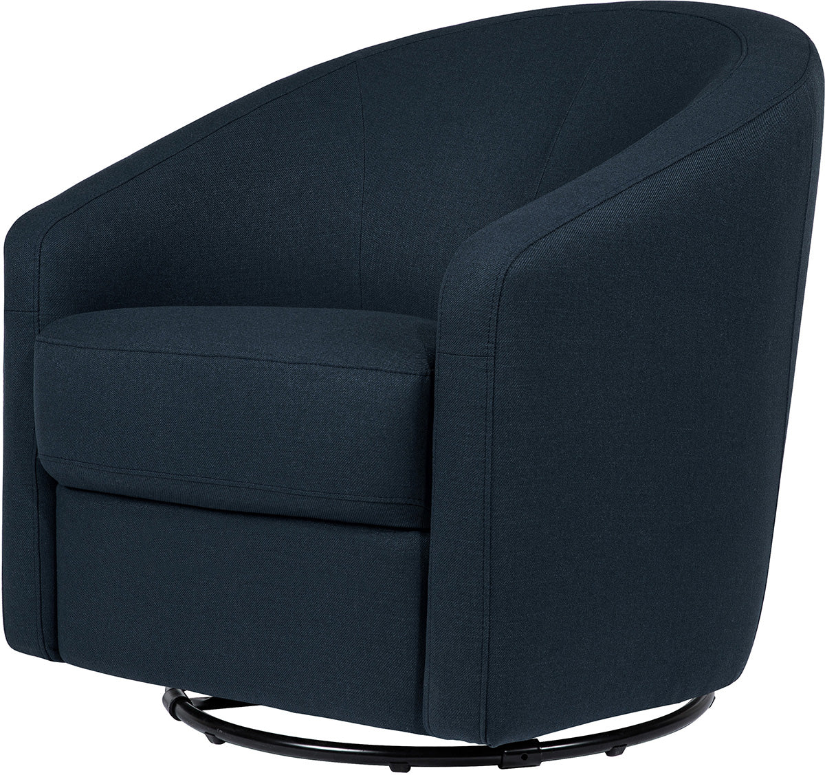 Babyletto Madison Swivel Glider - Performance Navy Eco-Twill