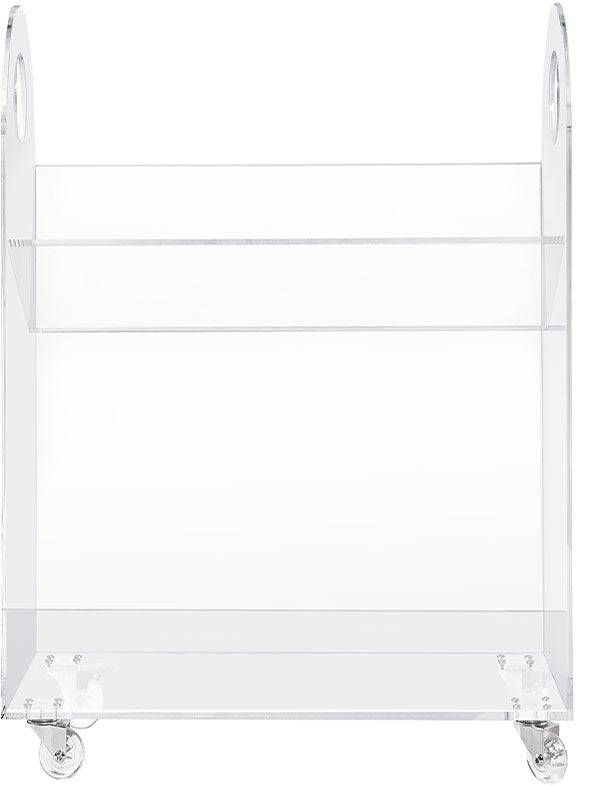 BabyLetto Presto Acrylic Bookcase & Cart