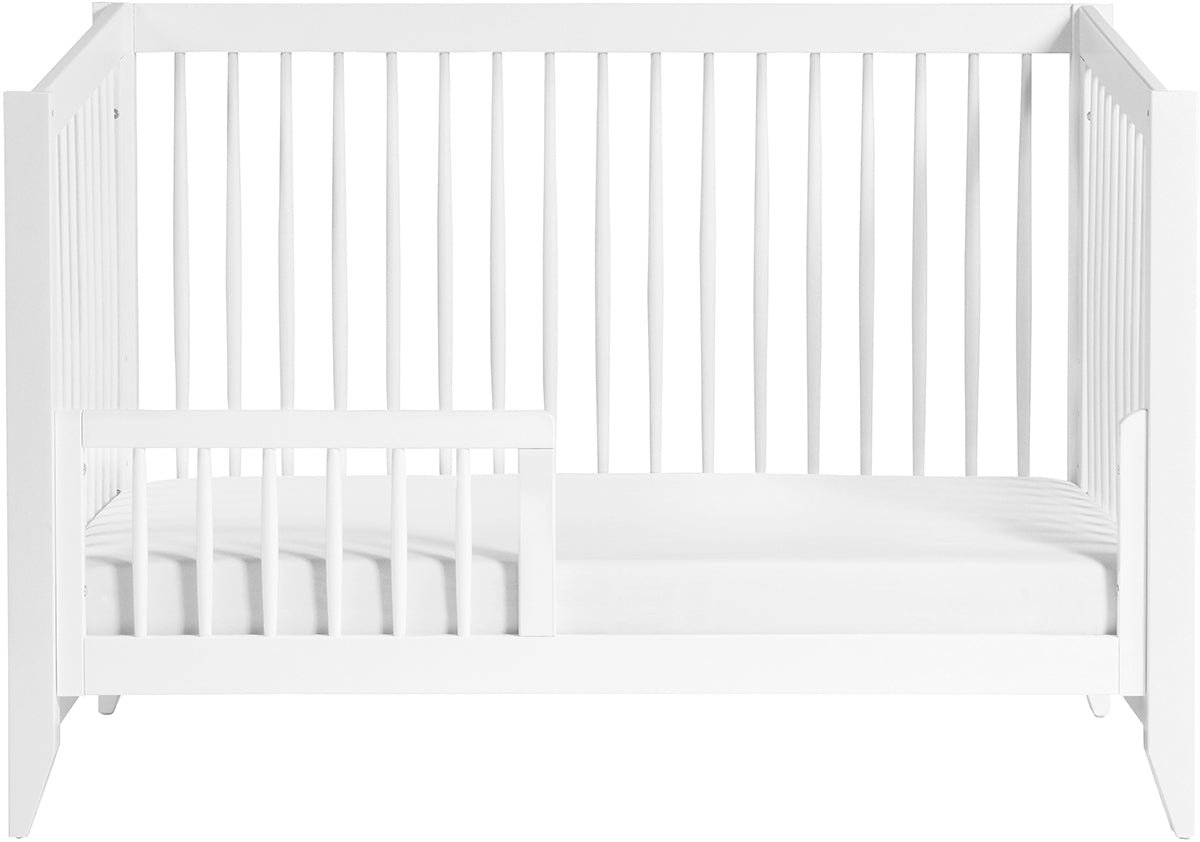 Babyletto Sprout 4-in-1 Convertible Crib w/Toddler Bed Conversion Kit - White