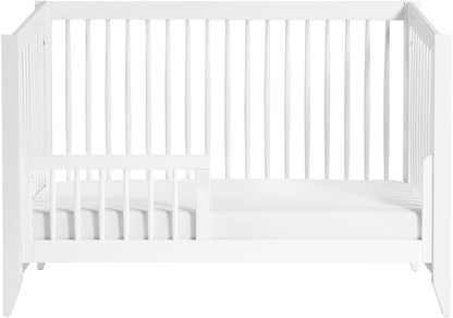 Babyletto Sprout 4-in-1 Convertible Crib w/Toddler Bed Conversion Kit - White