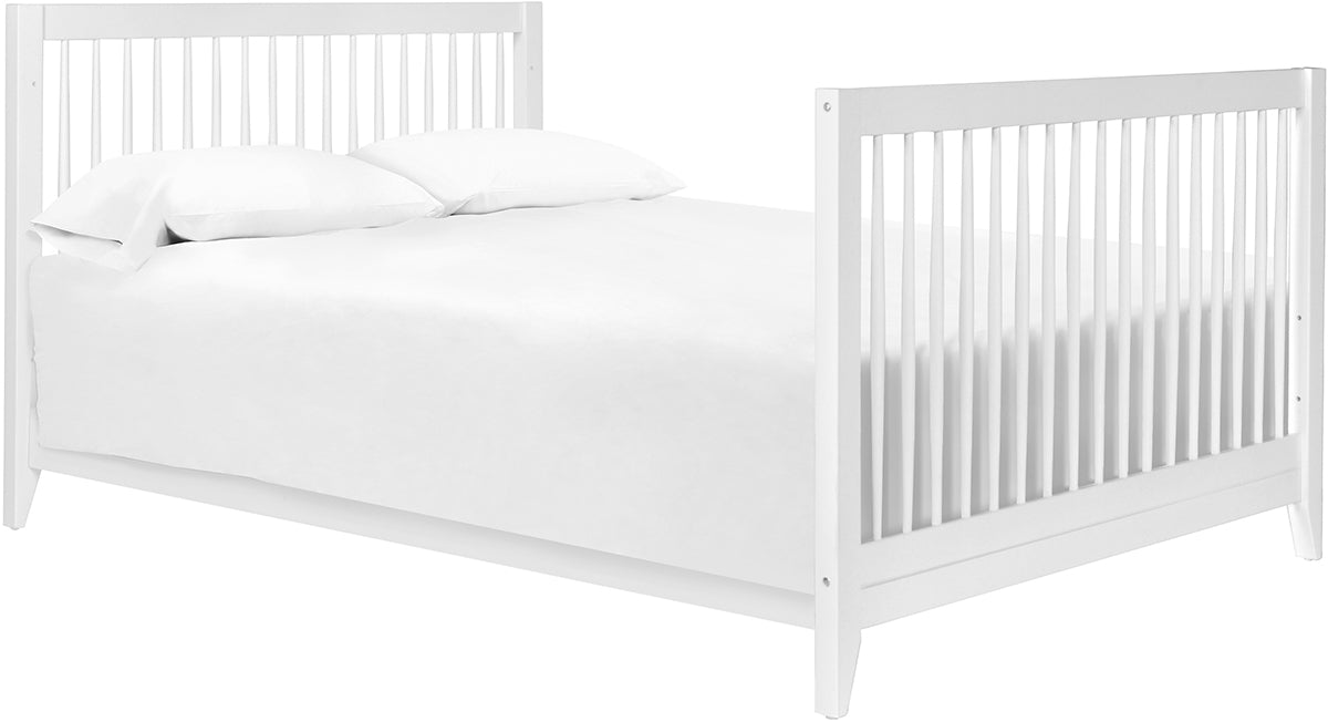 Babyletto Sprout 4-in-1 Convertible Crib w/Toddler Bed Conversion Kit - White