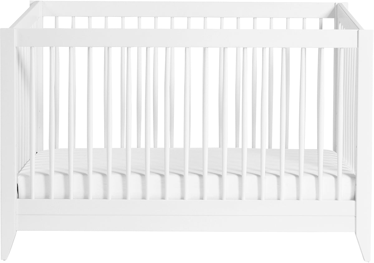 Babyletto Sprout 4-in-1 Convertible Crib w/Toddler Bed Conversion Kit - White