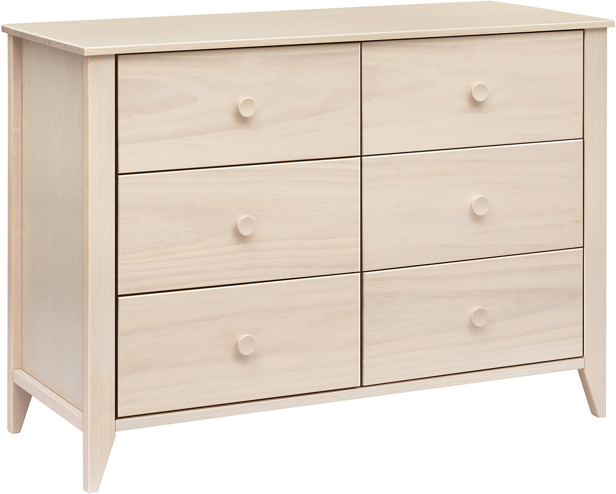 Babyletto Sprout 6-Drawer Double Dresser - Washed Natural