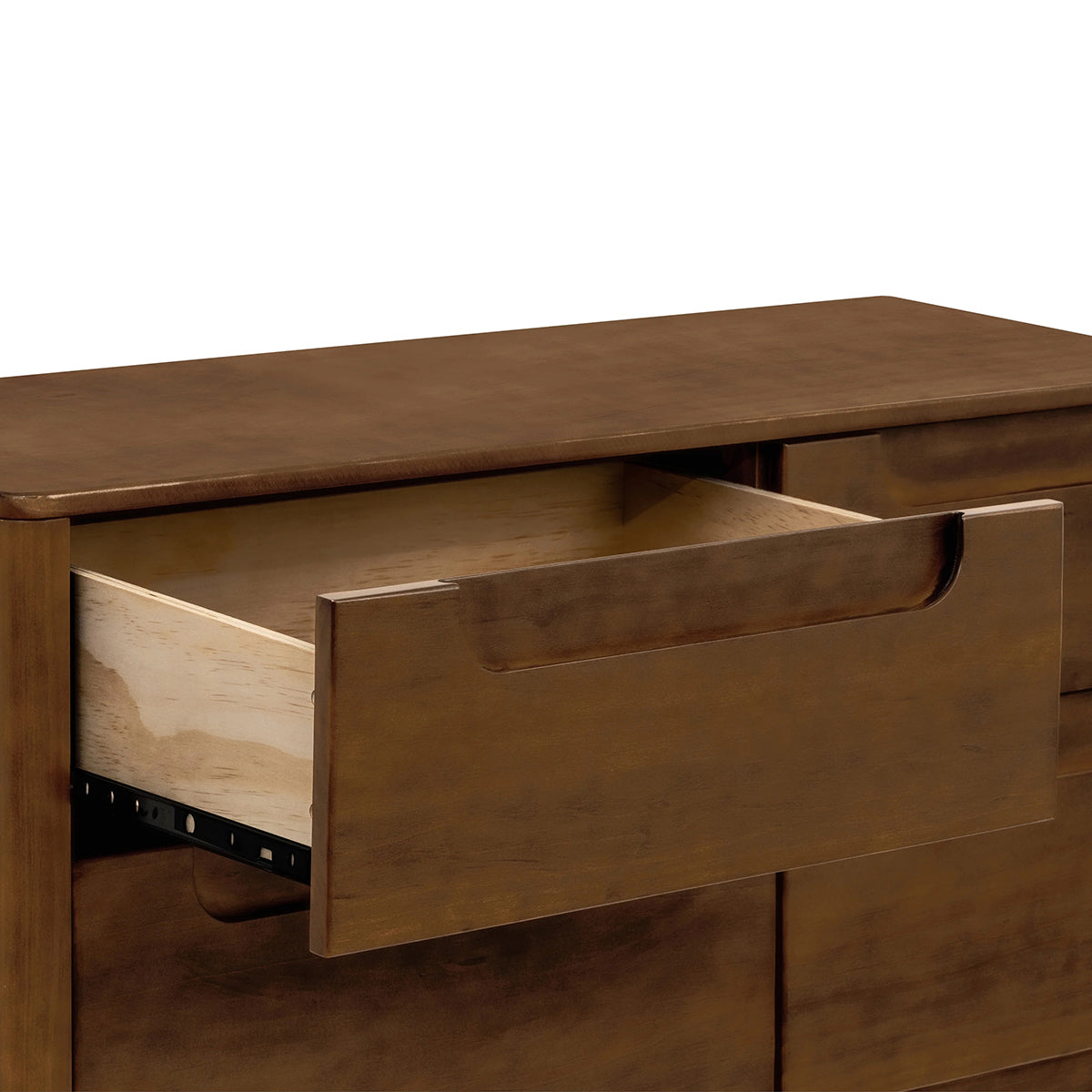 Babyletto Yuzu 6-Drawer Dresser, KD - Natural Walnut