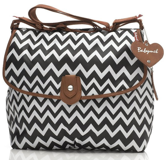 Babymel Satchel Diaper Bag - ZigZag