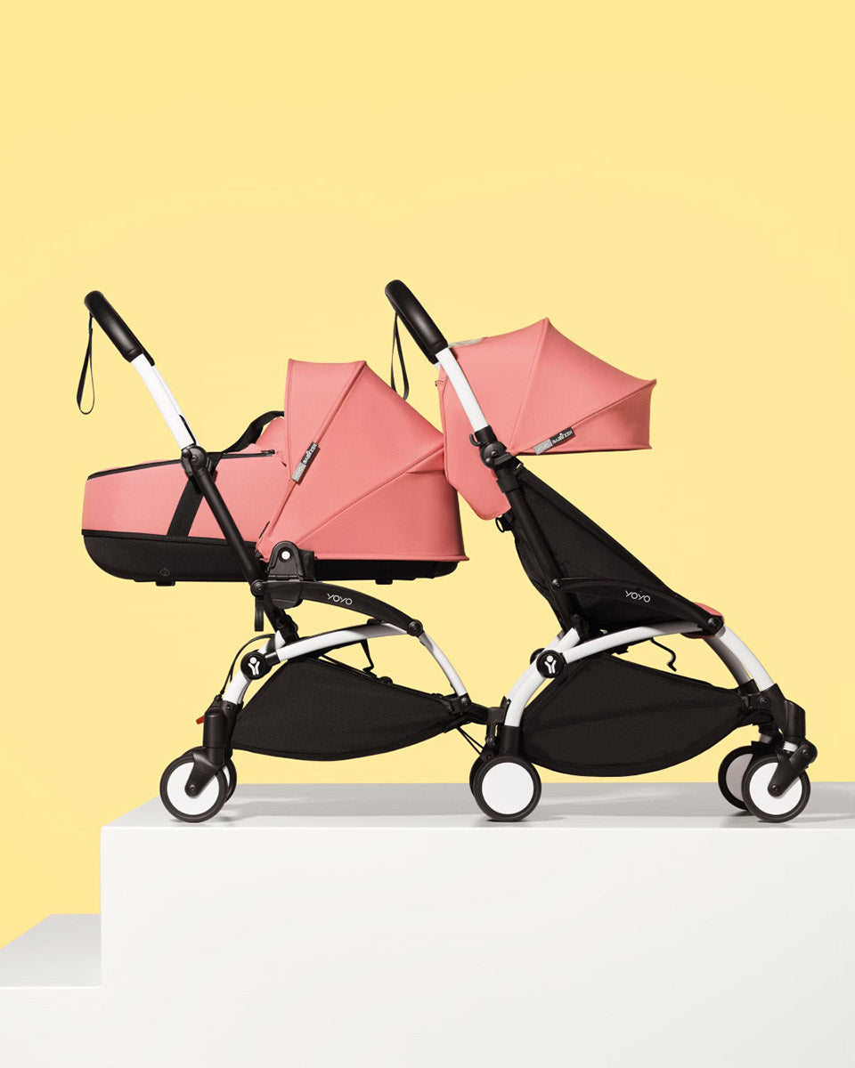 Babyzen YOYO Connect Double Stroller 6+ / 6+ Bundle - Black / Taupe