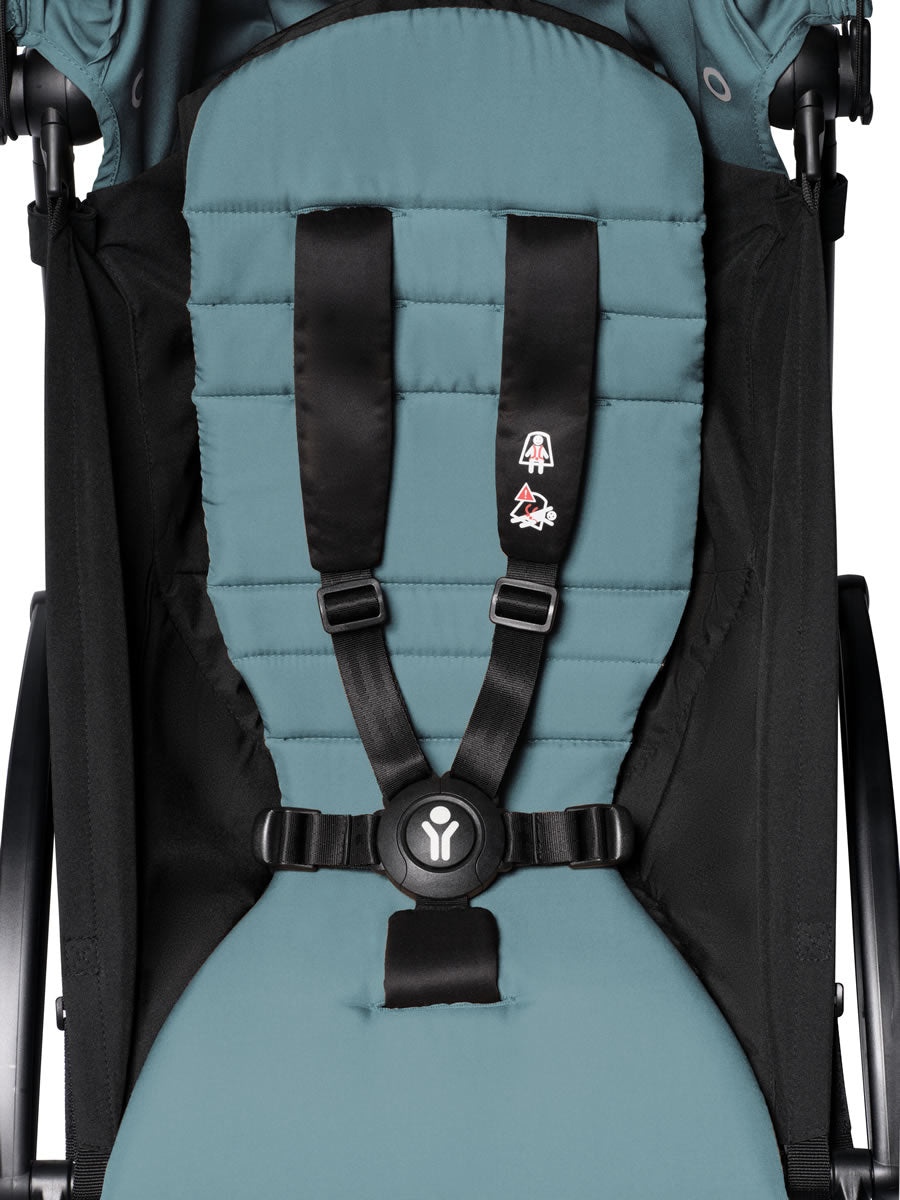 Babyzen YOYO2 Ultra Compact 6+ Stroller - Black / Aqua