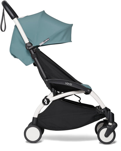 Babyzen YOYO2 Ultra Compact 6+ Stroller - White / Aqua