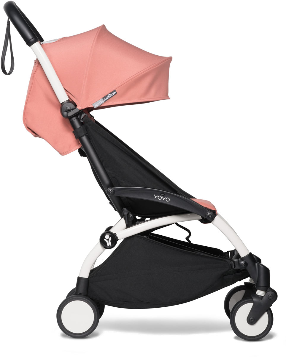 Babyzen YOYO2 Ultra Compact 6+ Stroller - White / Ginger