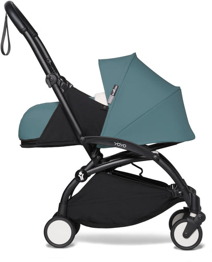 Babyzen YOYO2 Ultra Compact 0+ Stroller - Black / Aqua