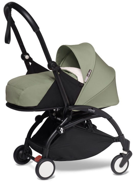 Babyzen YOYO2 Ultra Compact 0+ Stroller - Black / Olive