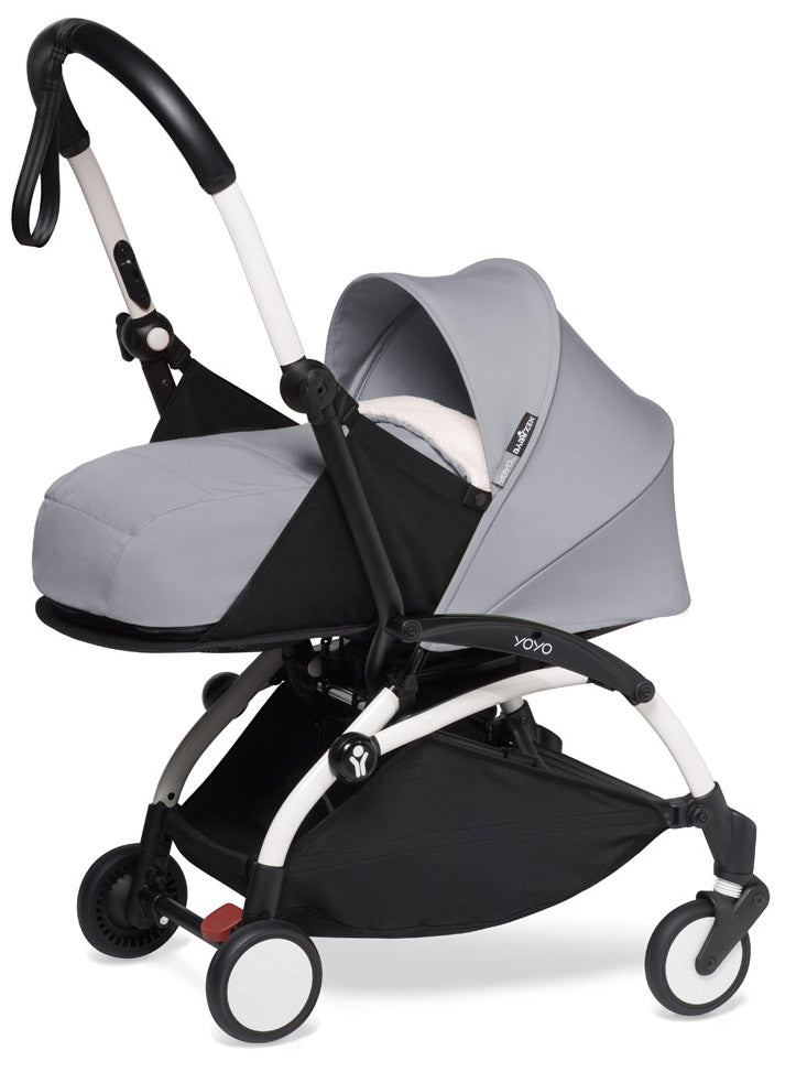 Babyzen YOYO2 Ultra Compact 0+ Stroller - White / Stone